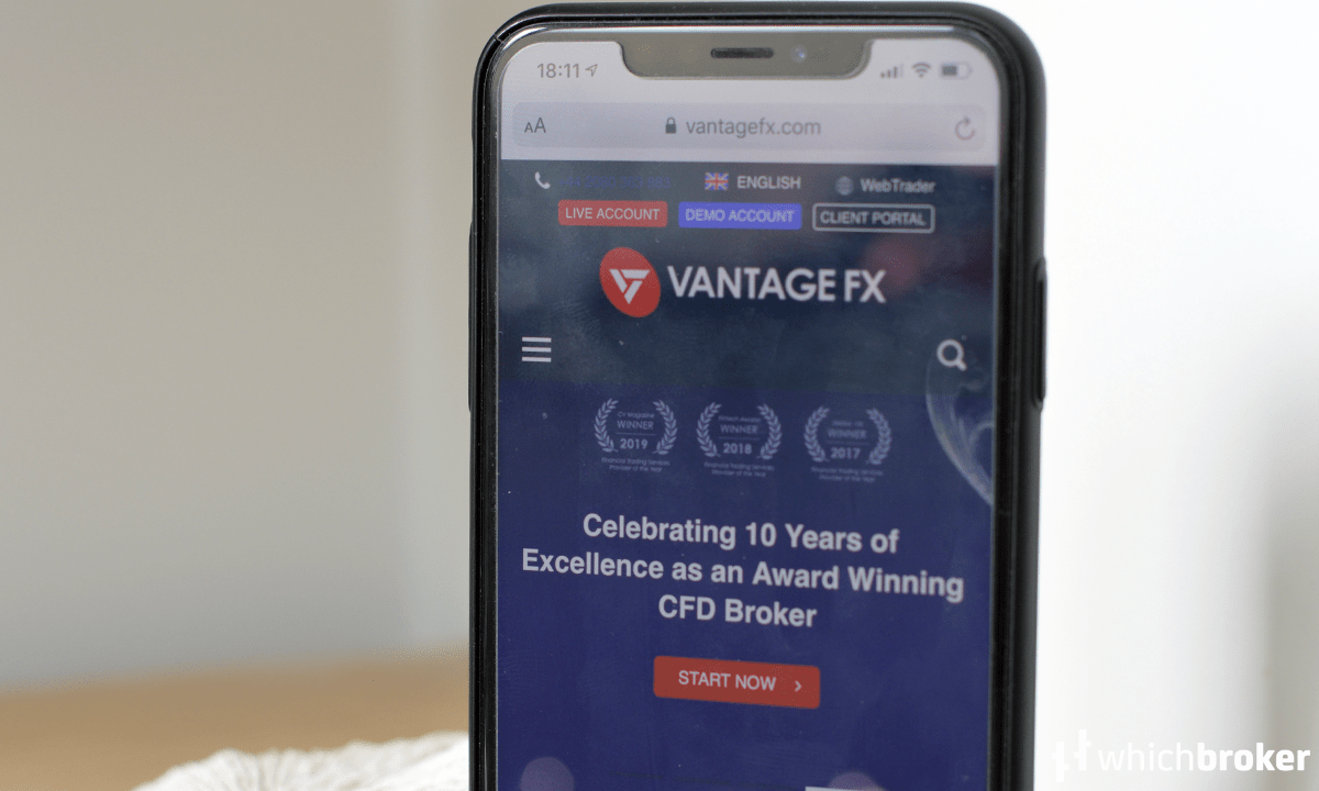 Vantage broker review