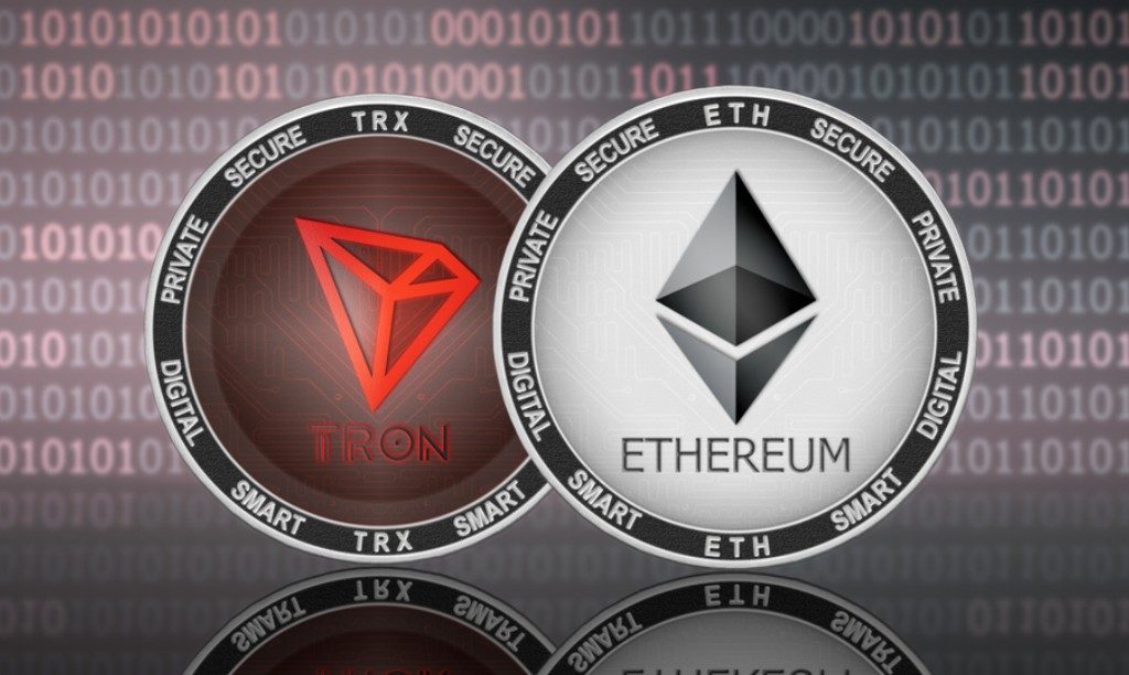 Ethereum and Tron